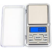 Los mejores  - Hoosiwee Báscula Digitales de Bolsillo- 200g 0.01g Báscula de Cocina- Báscula de Joyería- Función de Tara- para Cocinar…